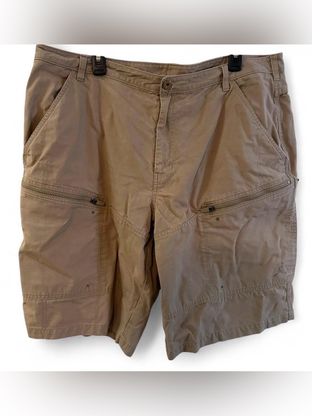 Vintage Jordan Cargo Shorts in Khaki - Durable Everyday Work Shorts